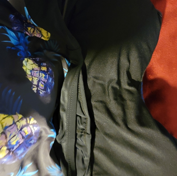 NWT PADDED BRA TOP CROSS BACK BOY SHORT GYM SWIM ATHLETIC WORK OUT SET XXL - Picture 6 of 8